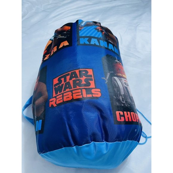 Star Wars Rebels Folded 30" X 54" Sleeping Bag Featuring Erza, Chipper Kanan Kid - Picture 12 of 12